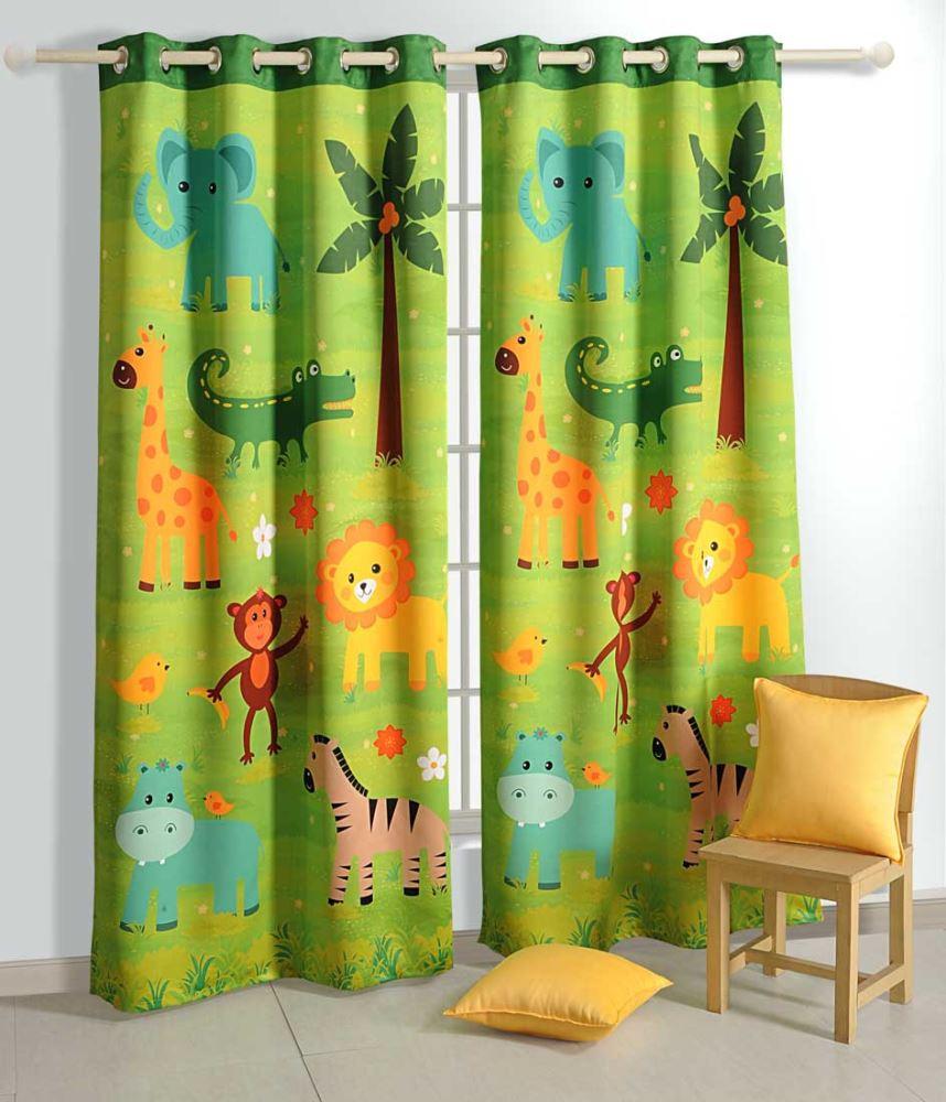 Canopus Alphabets Kids Curtains - Flickdeal.co.nz