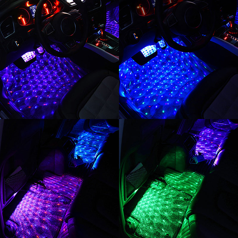 Car led foot sole atmosphere light