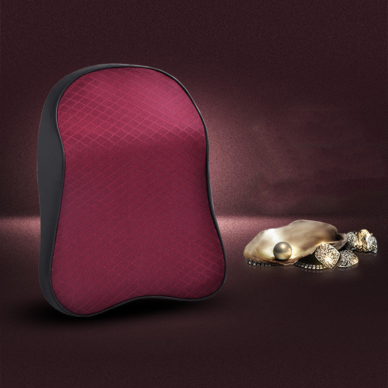 Headrest in car seat cushion
