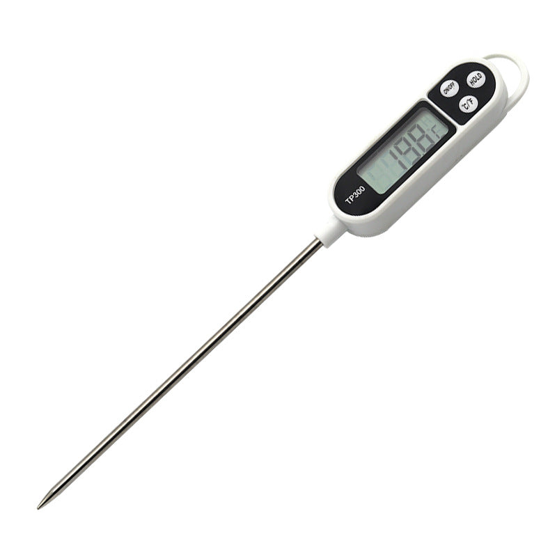 Kitchen Food Stainless Steel Needle Plug-in Water Temperature Thermometer