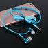 zipper earphone 3.5mm audio jack in-ear earphones with microphone