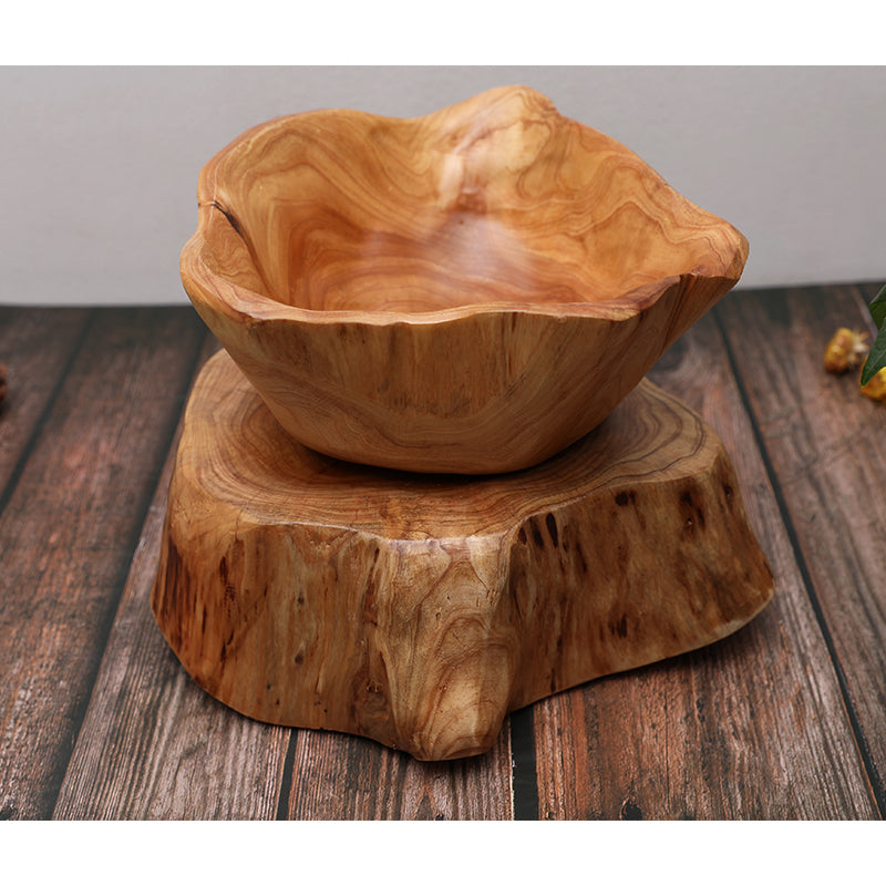 Home Nordic style and creative wooden fruit tray