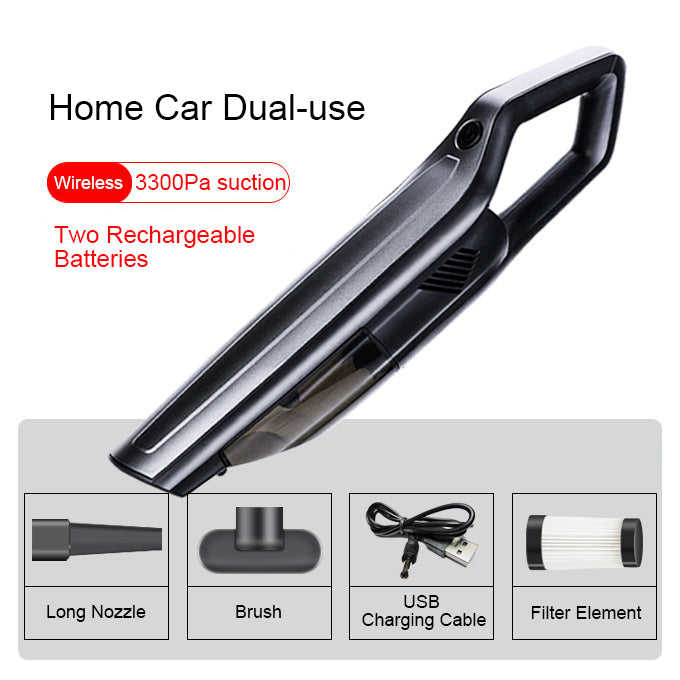 Car 12V High-power Small Wireless Vacuum Cleaner