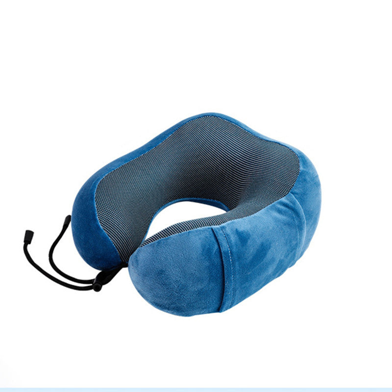 Memory Foam Neck Pillow Portable Head Neck Support Rest Cushion for Travel Office Driving Nap
