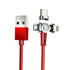 Magnetic three-in-one data cable
