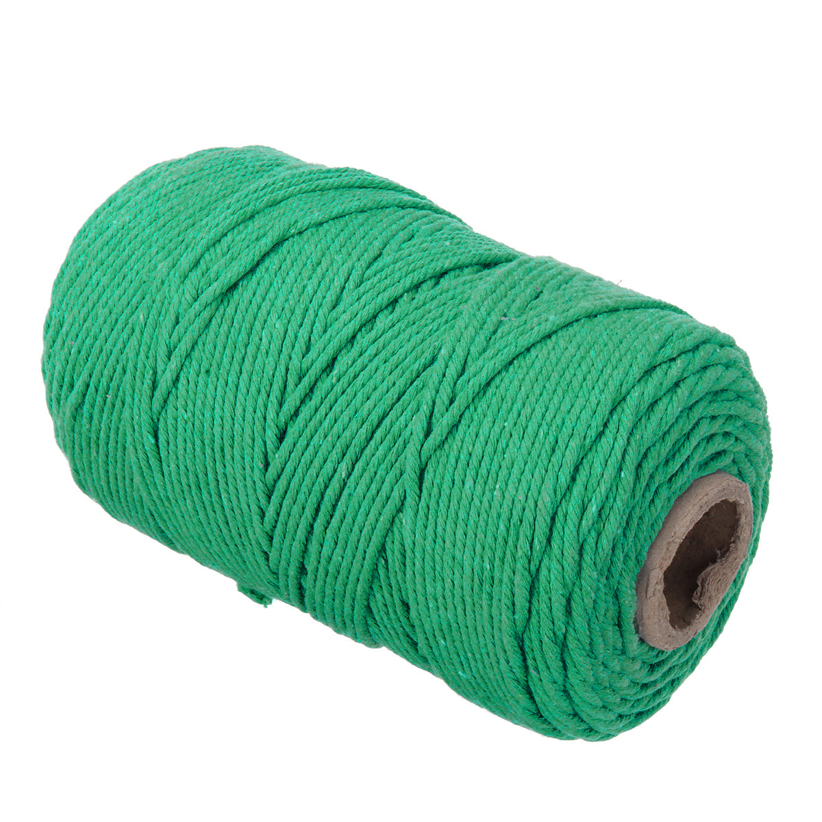 200M 3mm 100% Natural Cotton Twisted Cord Crafts DIY Macrame String Decorations