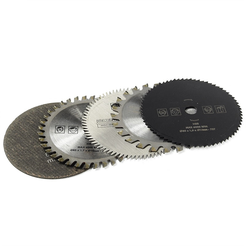 5-piece small circular saw blade set