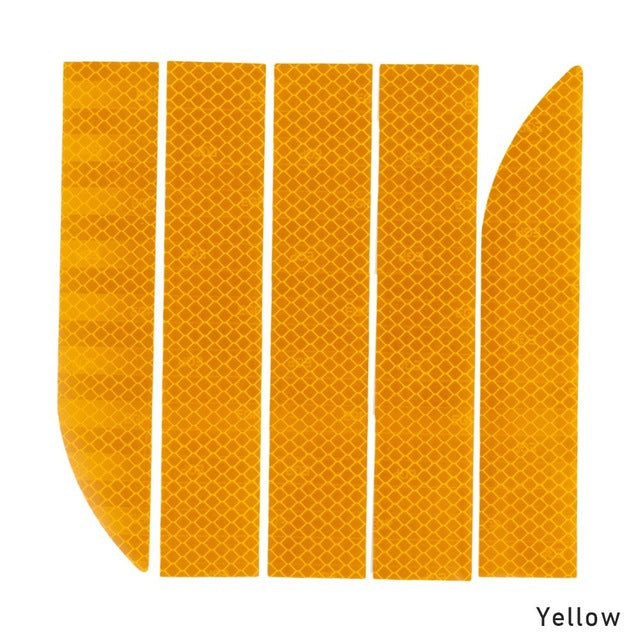 Car Trunk Reflective Trim Strip Night Strong Reflective Stickers