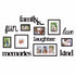 13Pcs/Set Family Photo Frame Home Hanging Wall Decorative Collage Decoration Wedding Picture Sticker 