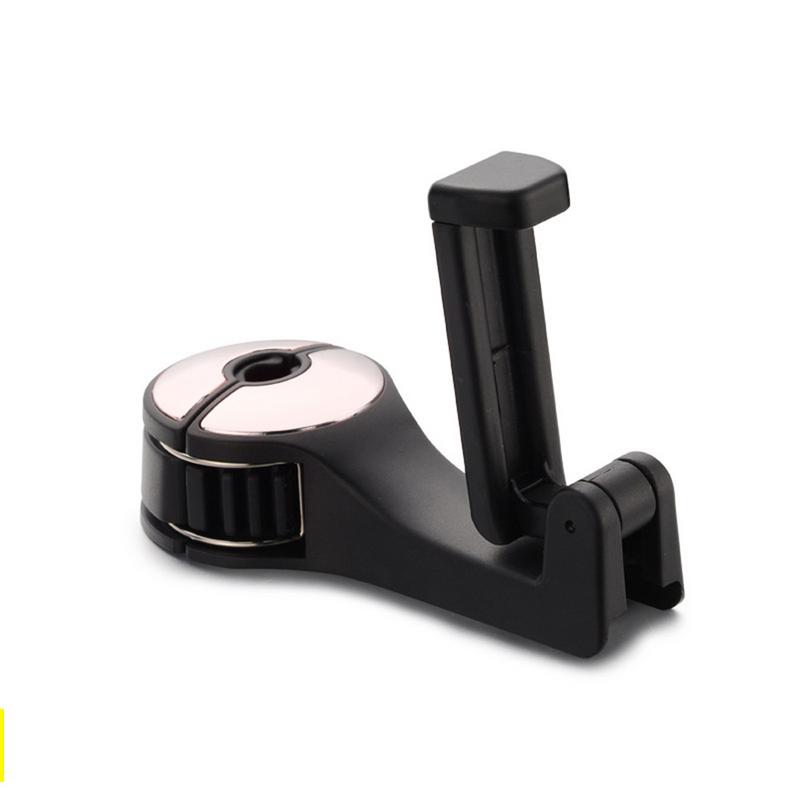 Car Phone Holder Hook Car Creative Rear Headrest Hook Car Lock Type Mobile Phone Holder