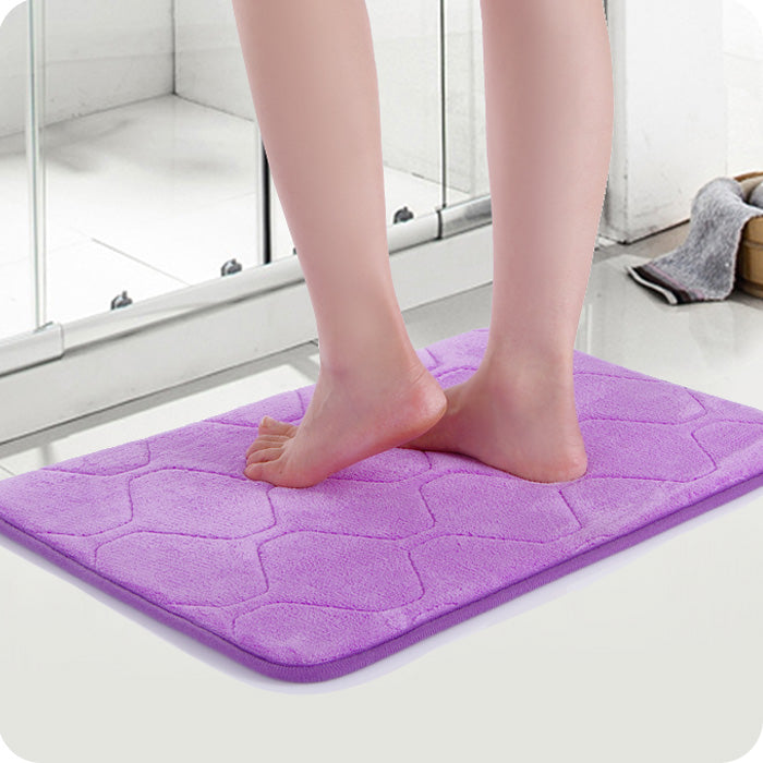 40x60cm Absorbent Soft Memory Foam Mat Bath Rug Anti Slip Carpet