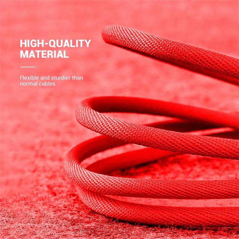 QGEEM QG-CC15 USB Type C Data Cable 90 Degree Eblow Fast Charging Wire Cord For Huawei P30 P40 Pro Mi10 Note 9S OnePlus 8Pro