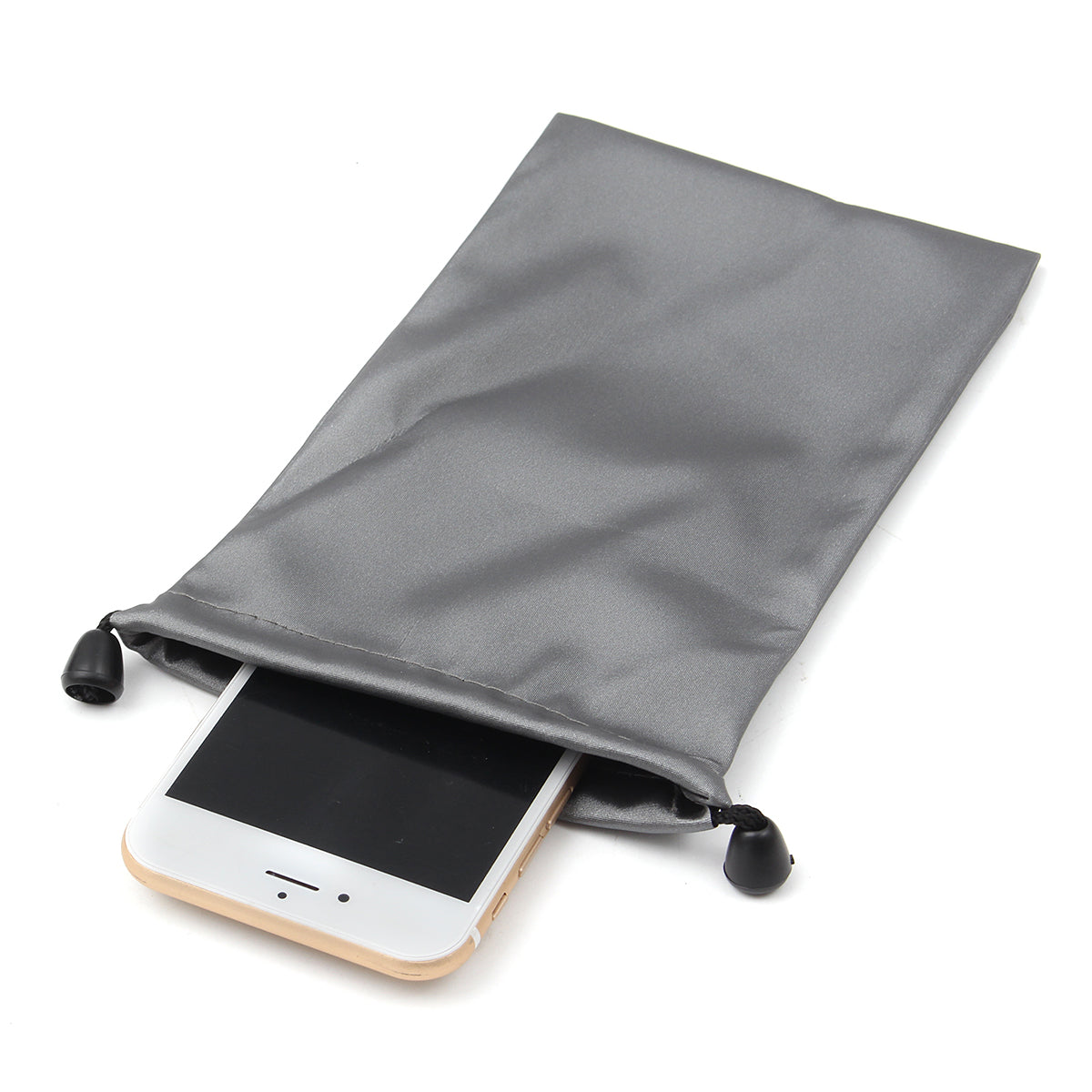 Universal Waterproof Drawstring Mobile Phone Bag Portable Pouch Power Bank Cable Storage Bag