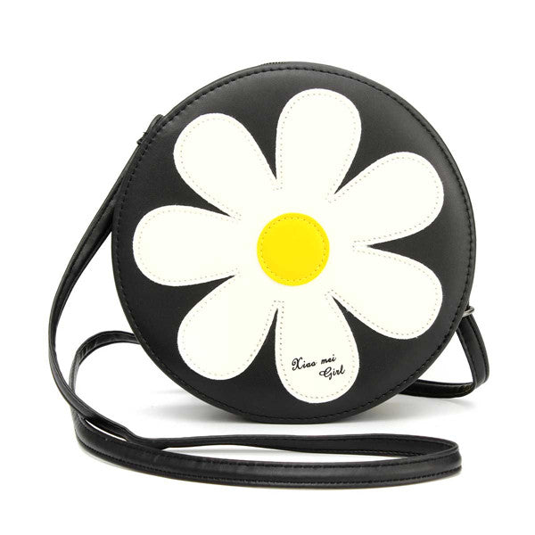 Women Sunflower Chain Shoulder Bags Girls Cute Cake Round Bags Crossbody Bags