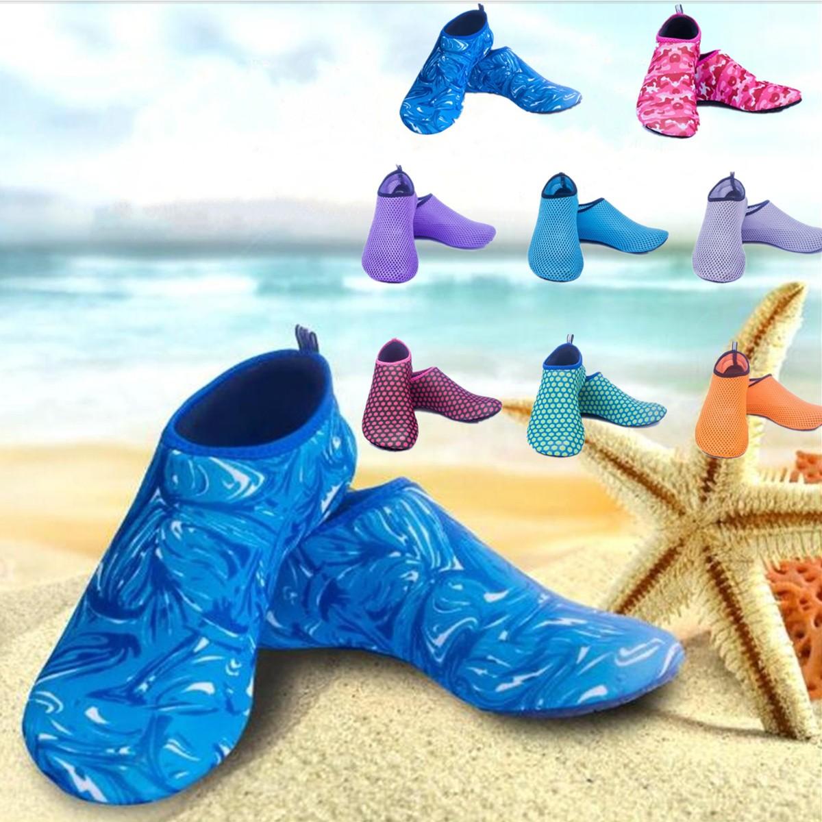 Non Slip Surf Water Beach Shoes Soft Mesh Socks Swim Diving Pool Yoga Exercise Footwear