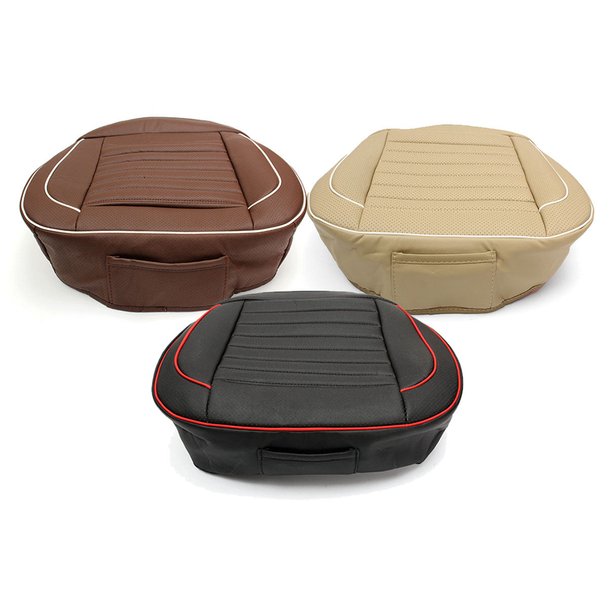 PU Leather Car Seat Chair Cover Pad  Full Surround Cushion