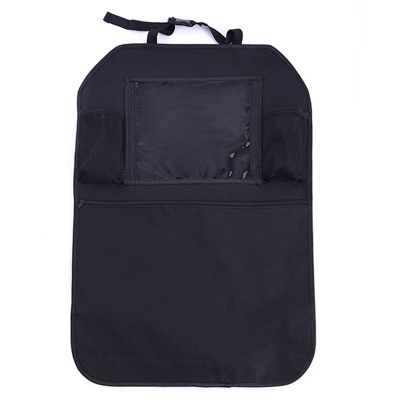Car Seat Back Storage Seat Anti-kick Cushion Hanging Bag