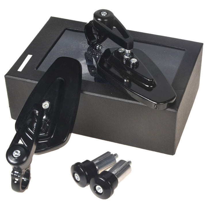 Motorcycle modified aluminum alloy rearview mirror