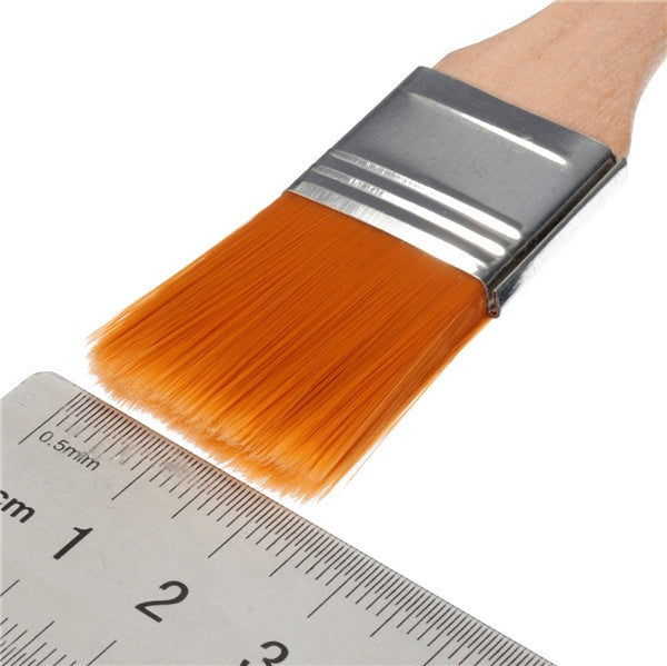 #3 Nylon Painting Brush Artists Acrylic Oil Paint Varnish Tool Art Supply
