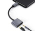 Mobile phone adapter to listen to songs two in one