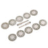 Emery jade saw blade with hole