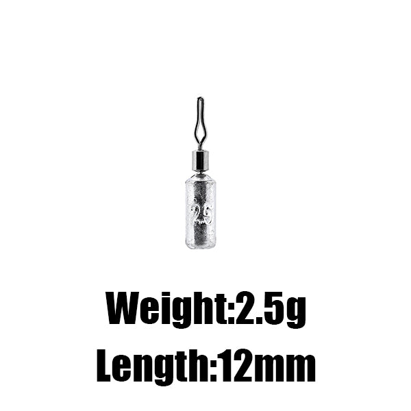 SeaKnight SK02 10PCS 2.5g 5g 7g 10g Lead Sinker Fishing Lead Sinker Weight Connecting Ring Tackle