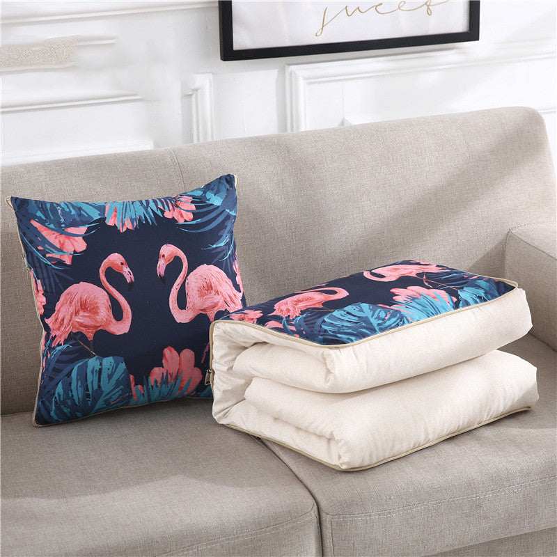 Car cartoon style pillow quilt