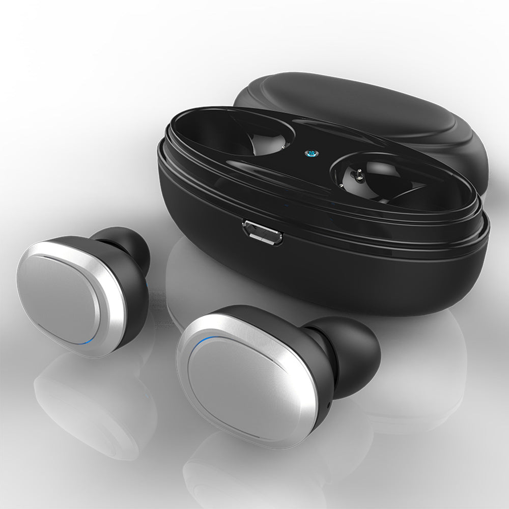 Compatible with Apple, T12 TWS Bluetooth Earphone Mini Headset Double Wireless Earbuds Cordless Headphones Stereo Music Earpieces For iPhone 8 8 Plus