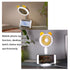 Potrable Mini Handheld USB Desktop Fan LED Filling Light Phone Holder Cooling Fan