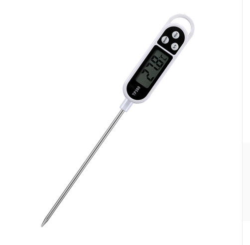 Kitchen Food Stainless Steel Needle Plug-in Water Temperature Thermometer