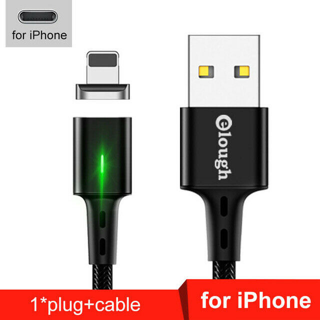 Compatible with Apple , Braided three-in-one magnetic data cable