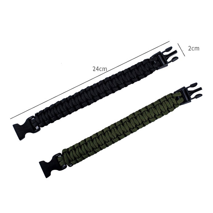 IPRee® 4 In 1 EDC Survival Bracelet Emergency Paracord Umbrella Rope Compass Kit
