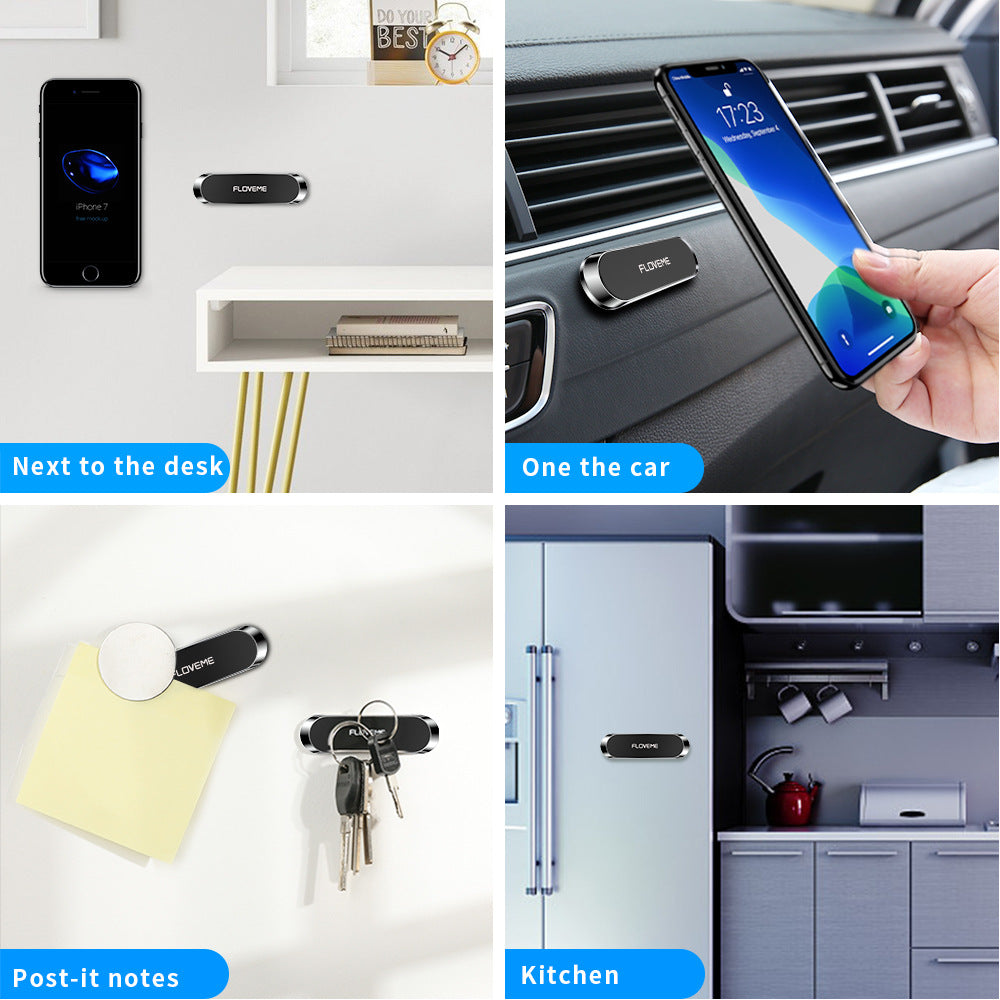 Universal magnetic stick for mobile phone