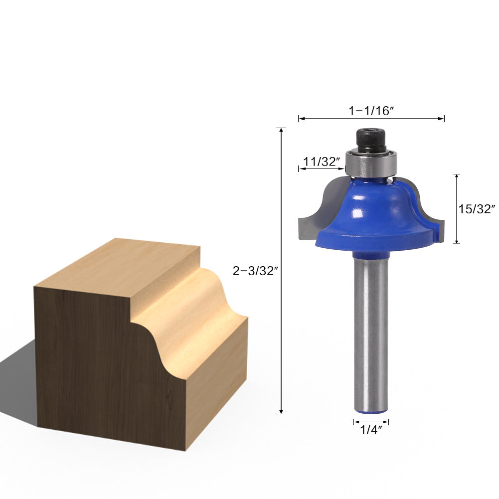 Door pattern 1 / 4 handle wood cutter head
