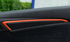 Modified door trims in the car