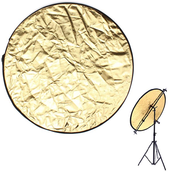  5 In1 24 Inch 60cm Photography Studio Photo Collapsible Soft Light Reflector
