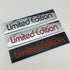 Limited Edition Car Logo Wordmark Limited Edition