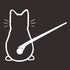 Cartoon Cute Wiper Back Shadow Cat Rear Gear Glass Paster Wiper Stickers Reflective Sticker Bumper Stickers Automobile Sticker Bumper Stickers Paper