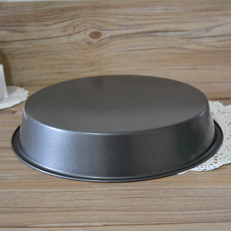 (11 inch) deep / shallow pizza disc eleven inch round non stick stick carbon steel baking pan die