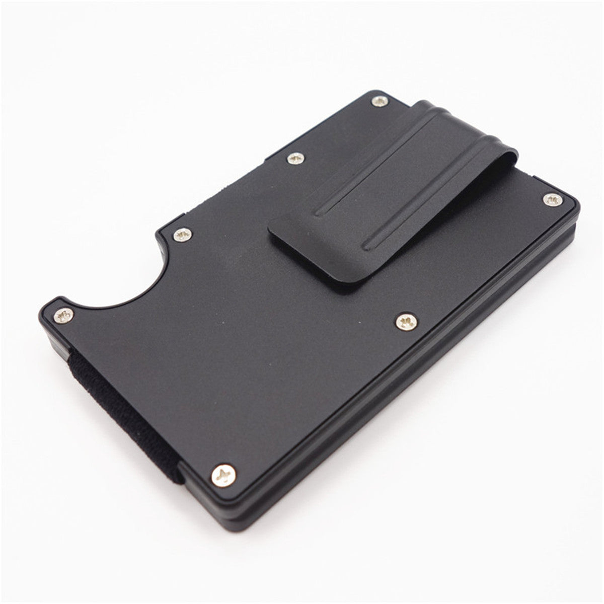 RFID Blocking Metal Wallet Slim Minimalist Credit Card Holder Money Clip