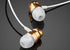 The metal In-Ear Earphones turbo bass with wheat line MP3 general computer mobile phone headset wholesale
