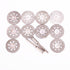 Emery jade saw blade with hole