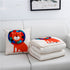 Car cartoon style pillow quilt