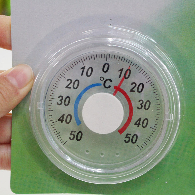 Round Plastic Door And Window Thermometer
