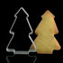 Cartoon cute christmas tree cookie mold