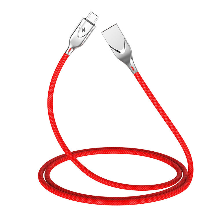 Zinc alloy data cable