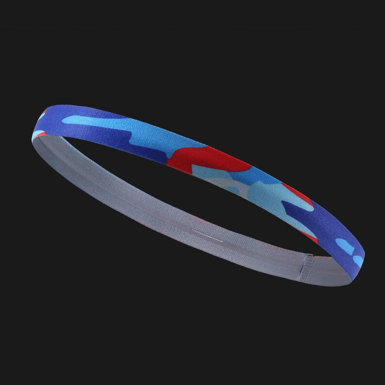 TE560 Outdoor Sport Head Band Absorb Sweat Printing Cycling Playing Ball Fitness Yoga Hair Band