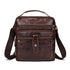 The first layer of leather manufacturers selling oil wax men business bag retro single shoulder bag handbag Crossbody Bag trend