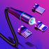 TWITCH 2.4A Magnetic Charging Cable Type C Micro USB Fast Charging for Mi10 HUAWEI P40 Pro Note 5G+