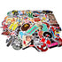 100Pcs Graffiti Decorative Stickers Cartoon Suitcase Sticker Waterproof